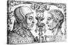 Pope Leo X (1475-1521) and Emperor Julian (330-363), 1513-null-Stretched Canvas