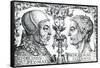 Pope Leo X (1475-1521) and Emperor Julian (330-363), 1513-null-Framed Stretched Canvas