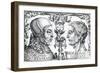 Pope Leo X (1475-1521) and Emperor Julian (330-363), 1513-null-Framed Giclee Print