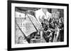 Pope Leo X Excommunicating Martin Luther as a Heretic, Rome, 1521-null-Framed Giclee Print
