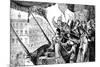 Pope Leo X Excommunicating Martin Luther as a Heretic, Rome, 1521-null-Mounted Giclee Print