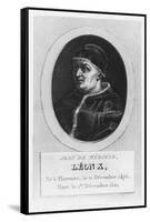 Pope Leo X, Giovanni Di Lorenzo De Medici-null-Framed Stretched Canvas