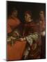 Pope Leo X with Two Cardinals, after Raphael-Giorgio Vasari-Mounted Giclee Print