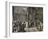 Pope Leo XIII (1810-1903) During an Audience at the Vatican.-null-Framed Giclee Print