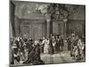 Pope Leo XIII (1810-1903) During an Audience at the Vatican.-null-Mounted Giclee Print