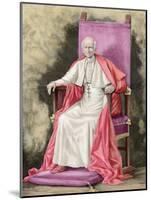 Pope Leo XIII (1810-1903)-Fortune Louis Meaulle-Mounted Giclee Print