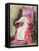 Pope Leo XIII (1810-1903)-Fortune Louis Meaulle-Framed Stretched Canvas