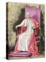 Pope Leo XIII (1810-1903)-Fortune Louis Meaulle-Stretched Canvas