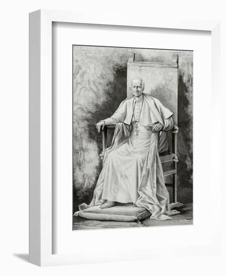 Pope Leo XIII (1810-1903)-null-Framed Giclee Print