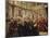 Pope Leo XIII, Blesses the Pilgrims in the Sistine Chapel, 1906-Max Liebermann-Mounted Giclee Print