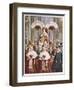 Pope Leo XIII (Gioacchino Vincenzo Raffaelle Luigi Pecci) Borne in Procession in St. Peter's Rome-E. Nardi-Framed Art Print