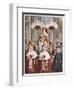 Pope Leo XIII (Gioacchino Vincenzo Raffaelle Luigi Pecci) Borne in Procession in St. Peter's Rome-E. Nardi-Framed Art Print