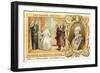 Pope Leo XIII Opening the Vatican Archives, 1881-null-Framed Giclee Print