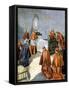 Pope Leo XIII Receiving the Last Rites on His Deathbed, 1903-null-Framed Stretched Canvas