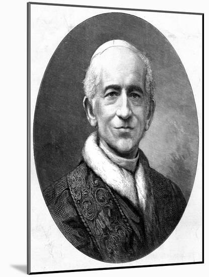 Pope Leo XIII (Vincenzo Giacchino Pecci 1810-190) Shortly after His Election, 1878-null-Mounted Giclee Print