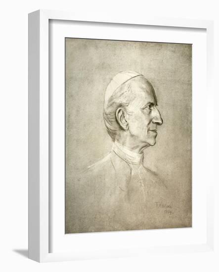 Pope Leo XIII-Franz Seraph von Lenbach-Framed Giclee Print