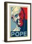 Pope - Lithography Style-Lantern Press-Framed Art Print