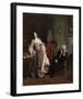 Pope Makes Love To Lady Mary Wortley Montagu-William Powell Frith-Framed Premium Giclee Print