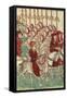 Pope Martin V Rides Out from Constance-Joerg The Elder Breu-Framed Stretched Canvas