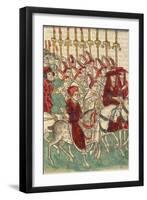 Pope Martin V Rides Out from Constance-Joerg The Elder Breu-Framed Giclee Print