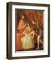 Pope Paul III (1468-1549) and His Nephews, 1545-Titian (Tiziano Vecelli)-Framed Giclee Print