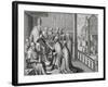 Pope Paul III Receiving the Rule of the Society of Jesus, 1540-C. Malloy-Framed Giclee Print