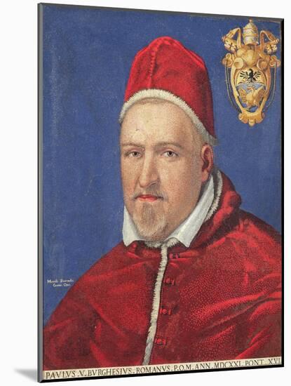 Pope Paul V (Mosaic)-Marcello Provenzale-Mounted Giclee Print