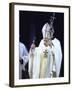 Pope Paul Vi Giving Mass and Sermon of Peace at Yankee Stadium During Historic Visit-null-Framed Premium Photographic Print