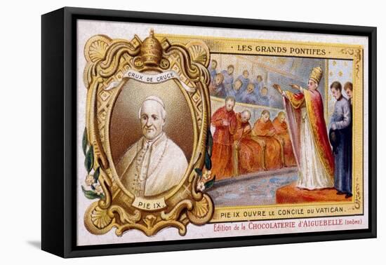 Pope Pius IX, 1869-1899-null-Framed Stretched Canvas