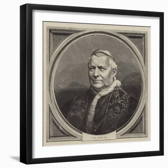 Pope Pius IX-null-Framed Giclee Print