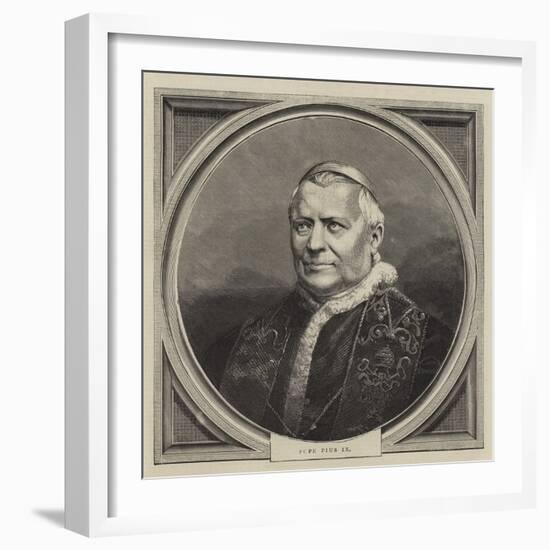 Pope Pius IX-null-Framed Giclee Print