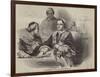 Pope Pius the Ninth, Cardinal Gizzi, and the Bishop of Imola-null-Framed Giclee Print