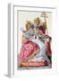 Pope Pius VI from 'Receuil des Estampes, Representant Les Rangs et Les Dignites-Pierre Duflos-Framed Giclee Print