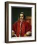 Pope Pius VII (1742-1823)-Jacques-Louis David-Framed Giclee Print