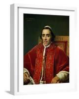 Pope Pius VII (1742-1823)-Jacques-Louis David-Framed Giclee Print