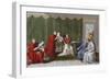 Pope Pius VII Delivering Agreement Reached Between Holy See and French Government-null-Framed Giclee Print