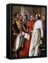 Pope Pius Vii, Prisoner at the Castle of Fontainebleau, Consented to Sign, on 25/01/1813, the Conco-Tancredi Scarpelli-Framed Stretched Canvas