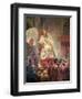 Pope Pius VIII in St. Peter's on the Sedia Gestatoria-Horace Vernet-Framed Giclee Print