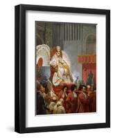 Pope Pius VIII-Horace Vernet-Framed Giclee Print