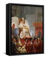 Pope Pius VIII-Horace Vernet-Framed Stretched Canvas