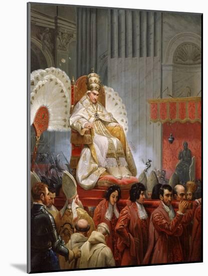 Pope Pius VIII-Horace Vernet-Mounted Giclee Print