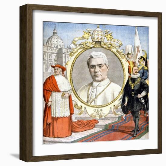 Pope Pius X, 1903-null-Framed Giclee Print