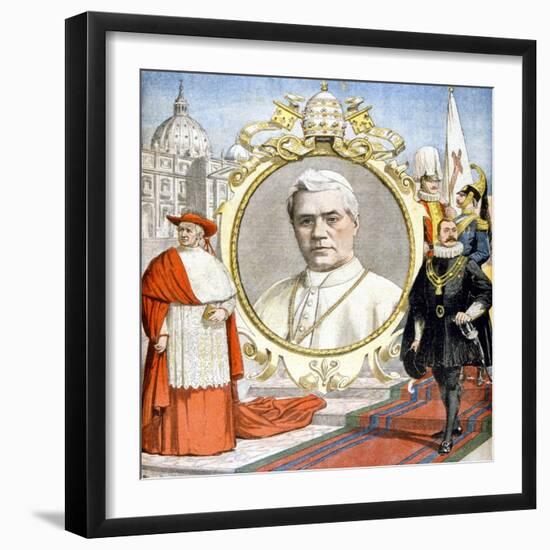 Pope Pius X, 1903-null-Framed Giclee Print