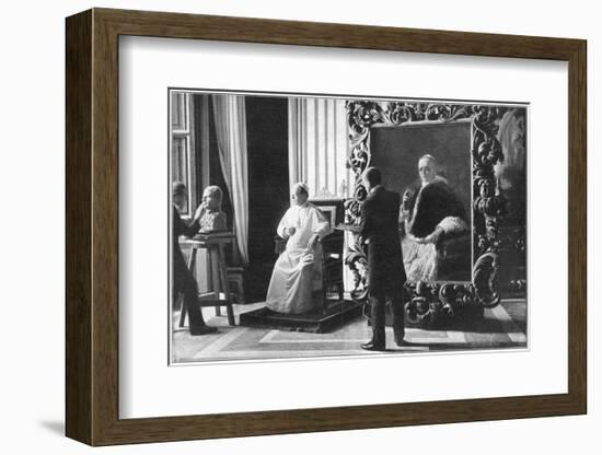 Pope Pius XI Ruled 1922-1939-null-Framed Photographic Print