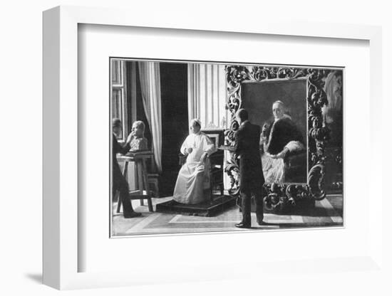 Pope Pius XI Ruled 1922-1939-null-Framed Photographic Print