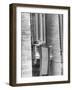 Pope Pius XII Addressed a Crowd of 150,000 from the Balcony of St. Peter's Basilica-null-Framed Photo