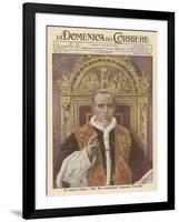 Pope Pius XII (Eugenio Pacelli) Newly Installed in 1939-Munollo-Framed Art Print