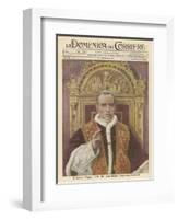 Pope Pius XII (Eugenio Pacelli) Newly Installed in 1939-Munollo-Framed Art Print