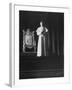 Pope Pius Xii Speaking at the Press Conference-null-Framed Photographic Print