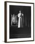 Pope Pius Xii Speaking at the Press Conference-null-Framed Photographic Print